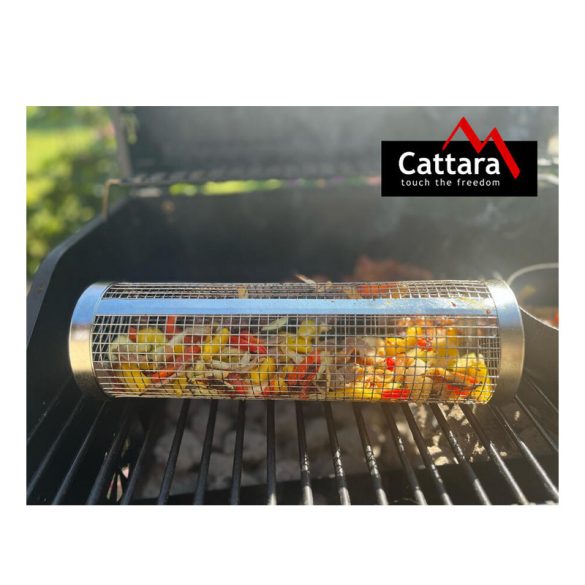 Cattara kerek hengeres kosaras grill edény  13058