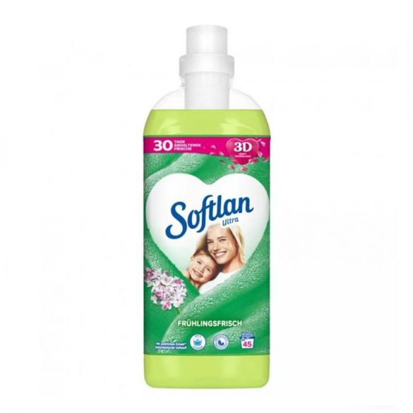 Softlan 3D Ultra Tavaszi frissesség illatával 1 l (45 mosás) 2+1 akció 241700763