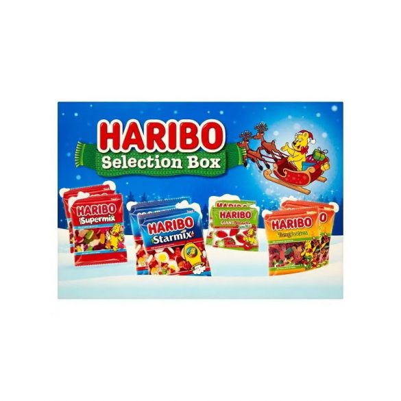 Haribo Selection Box karácsonyi gumicukor válogatás 182g 308492