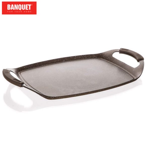 BANQUET Grillezőlap GRÁNIT Sötétbarna 47 x 28 cm 40051411