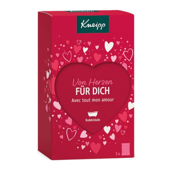 Kneipp  Szívből Für Dich Fürdőkristályok 3x60g 50950