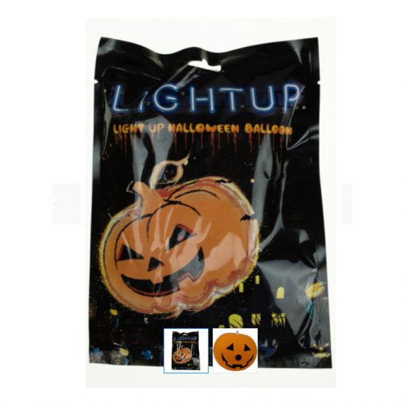 Lufi halloweeni 15cm 5db narancs 5999124579552