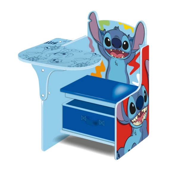 Disney Lilo és Stitch fa szék és íróasztal szett tárolóval ADX16661WD