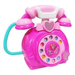   Rózsaszín játék telefon klasszikus kialakítással GYJ-004