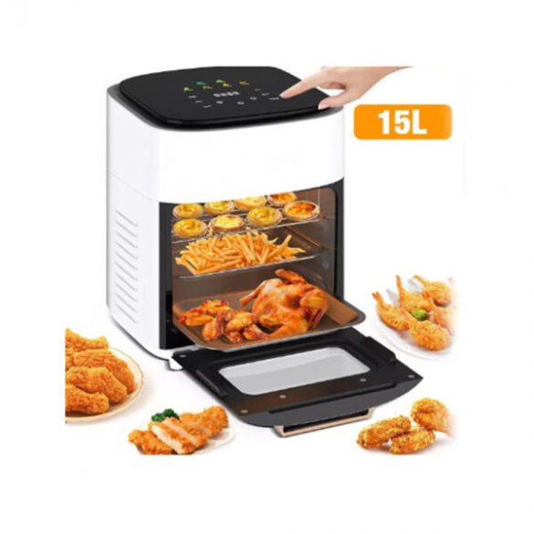 KIMIYO Air Fryer olaj nélküli sütő 2400W 15L