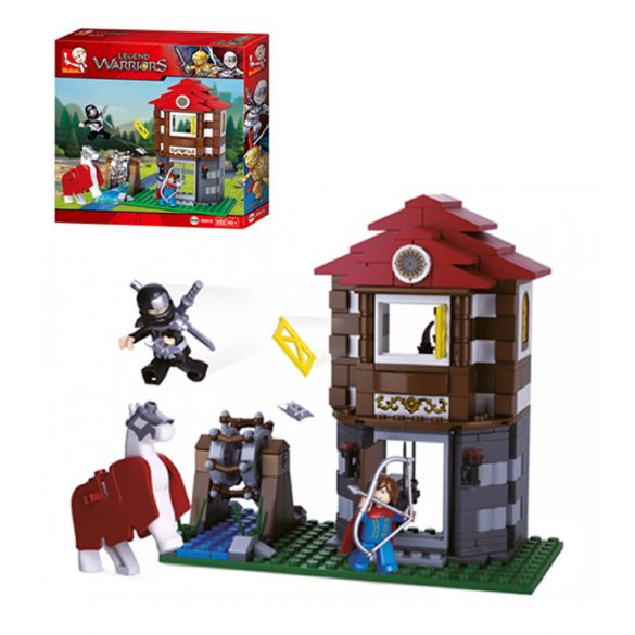 Sluban Knight House építőjáték (LEGO kompatibilis) - 280 DB M38-B0616