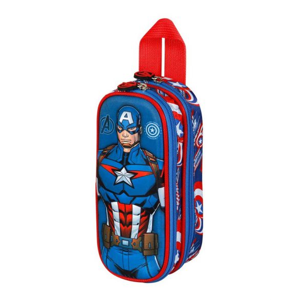 Marvel Captain America dupla 3D tolltartó, kék ZT-06919