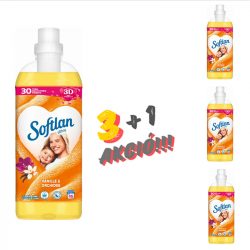   SOFTLAN Ultra vanlia öblítő 1 liter 45 mosás 3+1 Akció! ZT-8998610A