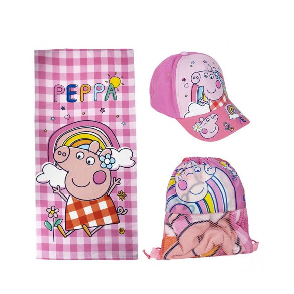 Peppa malac törölköző és baseball sapka táskában ZT2200010144