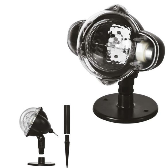 Karácsonyi hóhullás projektor LED/4W/230V IP44 karpro1